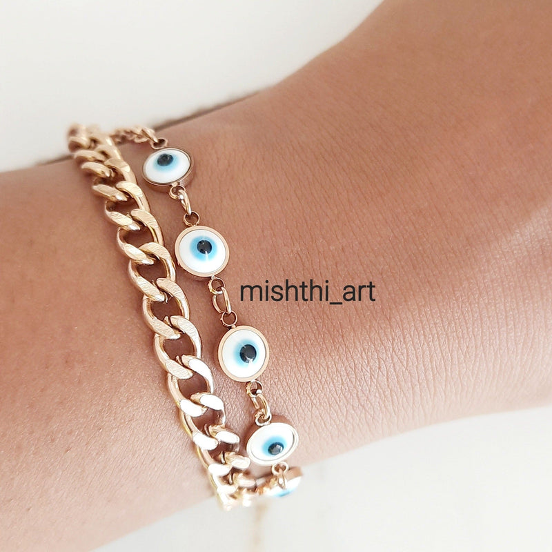 Evileye Link Bracelet