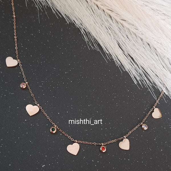 Heart Charms chain