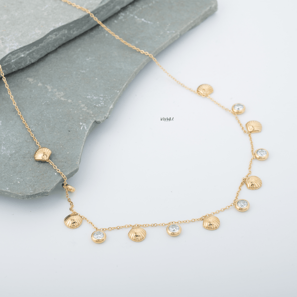 Seashell Charms Necklace