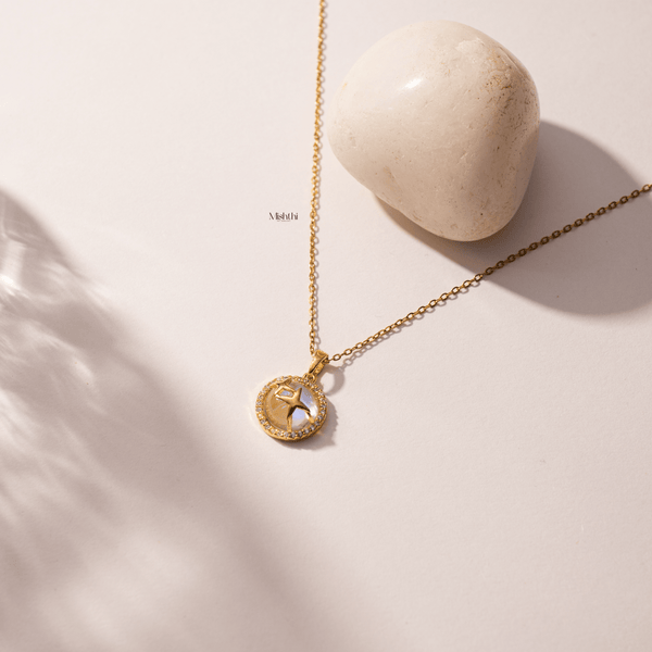Gold Star Necklace