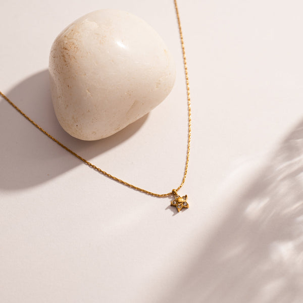 Tiniest Flower Necklace