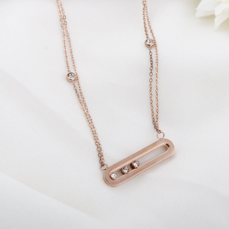 Diamond Blossom Pendant