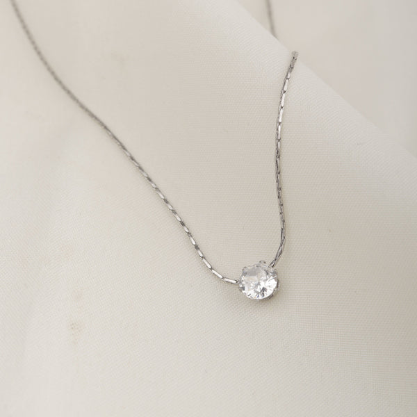 Solid Daimaond Necklace