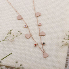 Heart Charms chain
