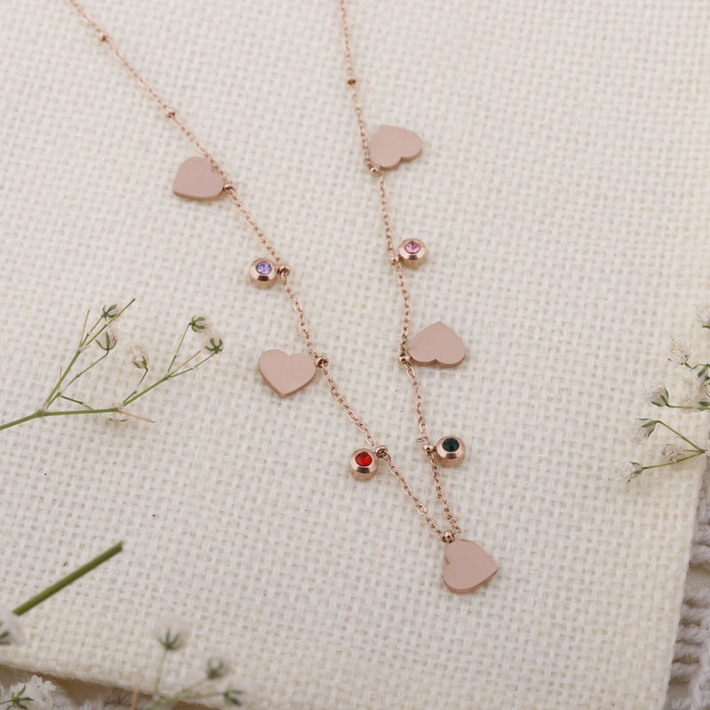 Heart Charms chain