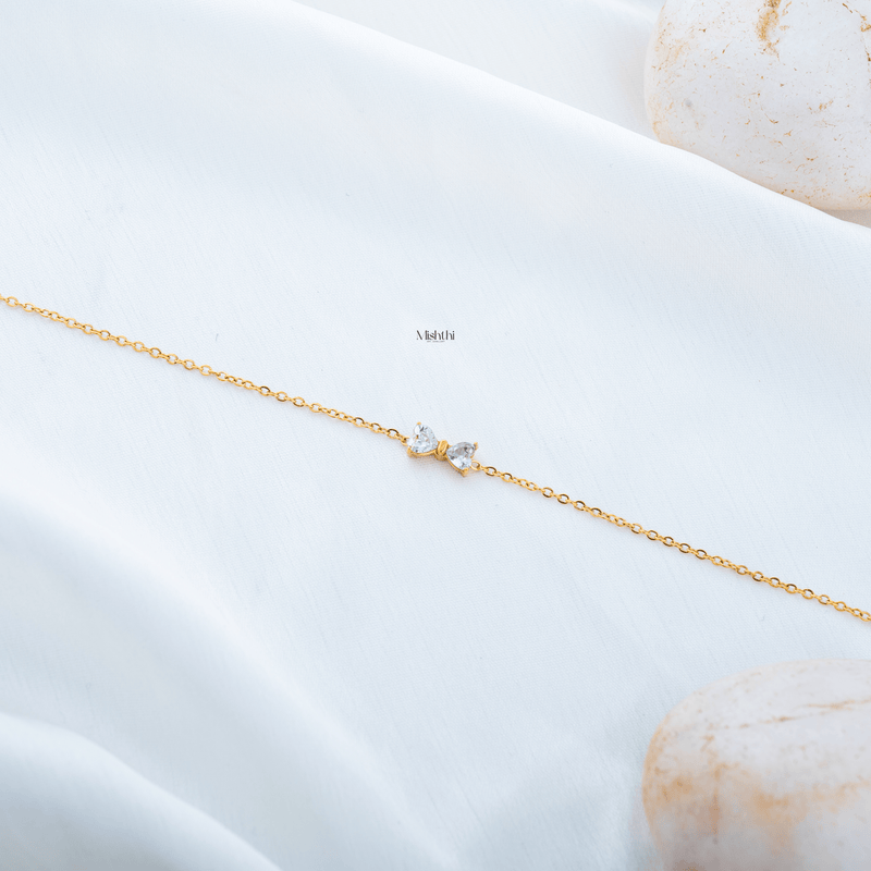 Dual Bow Bracelet
