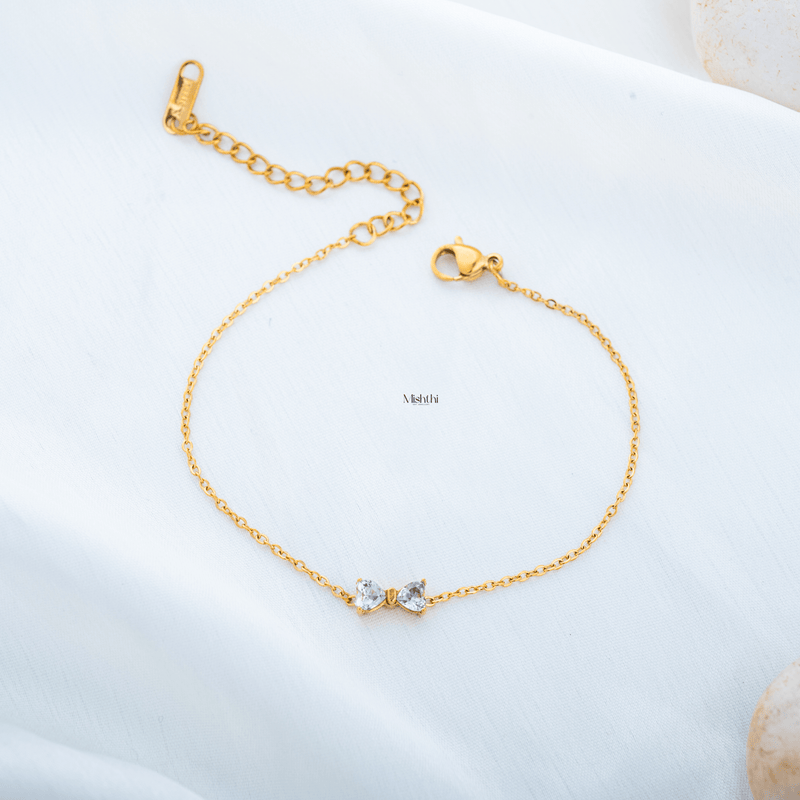 Dual Bow Bracelet