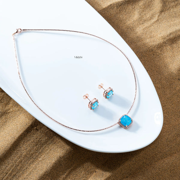 Solitaire Stiff Frozen Blue Set