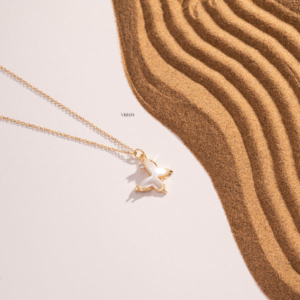 Beach Butterfly Necklace
