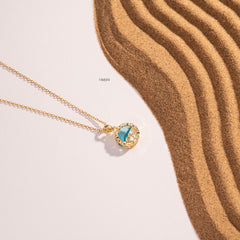 Beach Heart Necklace