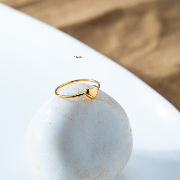 Boho Heart Ring