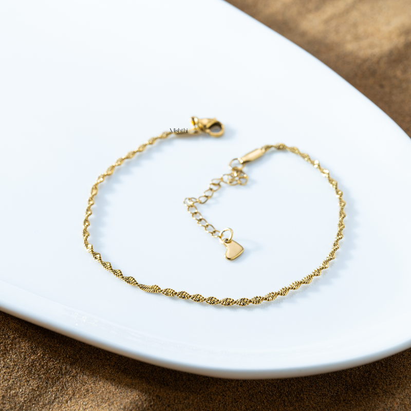 Twist Chain Anklet