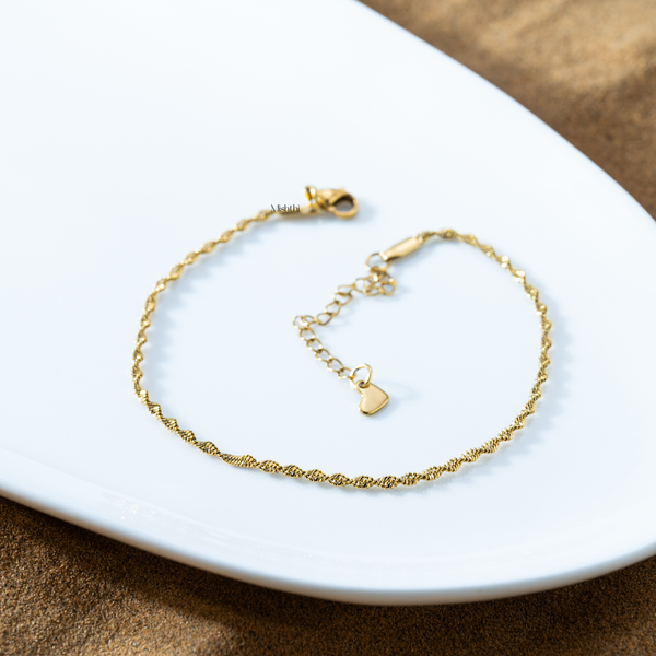 Twist Chain Anklet