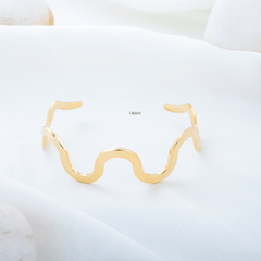 Wave Cuff Bracelet