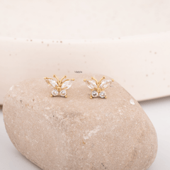 Danaid Butterfly Earrings