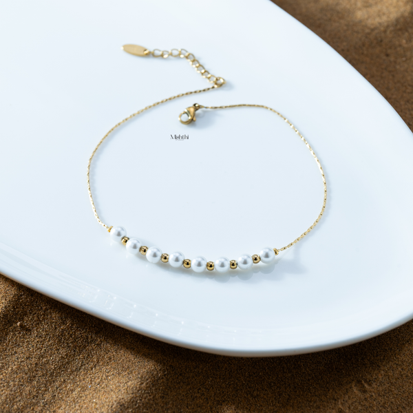 Classic Pearl Anklet