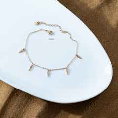 Spike Charm Anklet