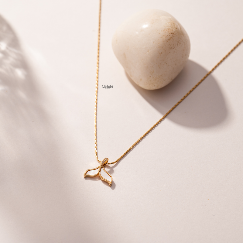 Dolphin Tail Necklace