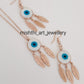 Feather Evileye Set