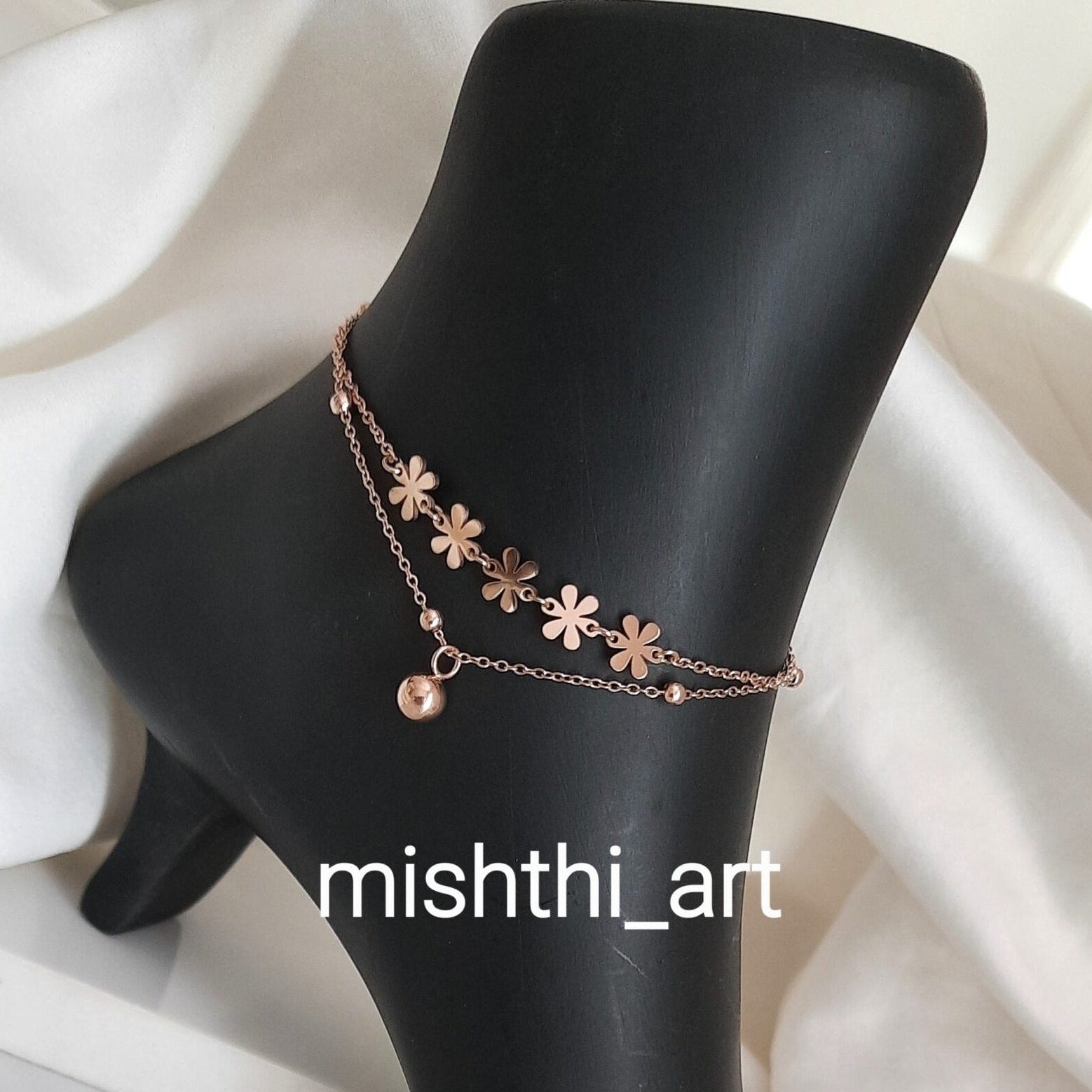 Flower Anklet