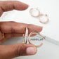 Diamond Ring Hoops