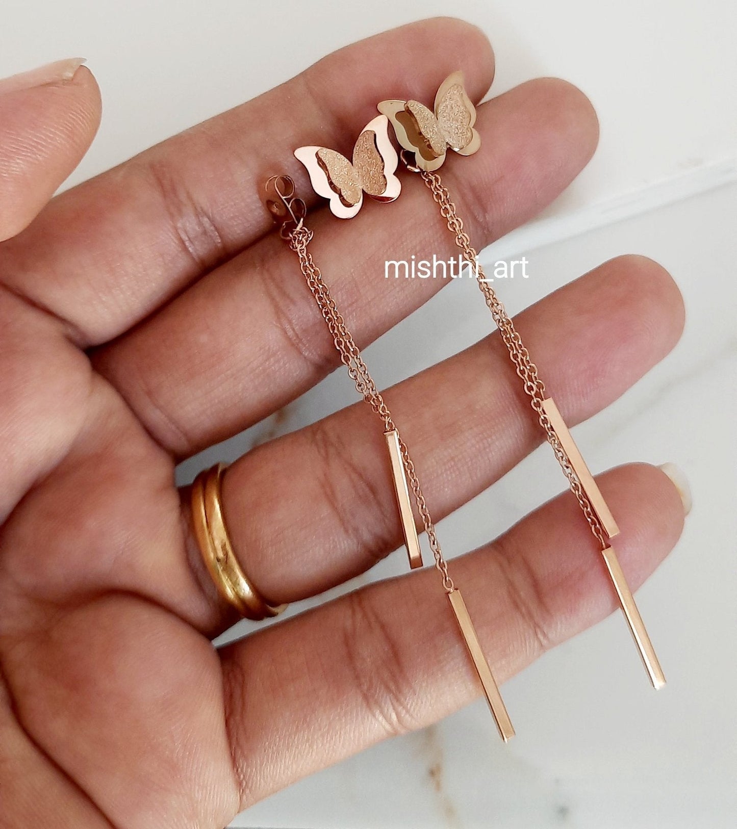 Butterfly Dry Earrings