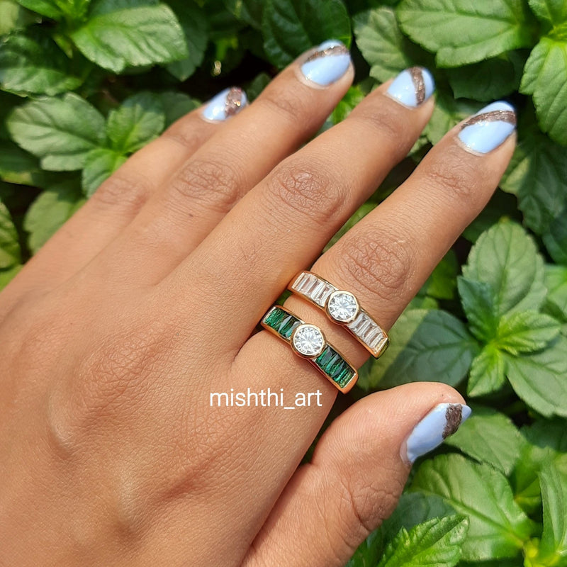 Moss Ring Color Moss Ring – Mishthi Art Jewellery