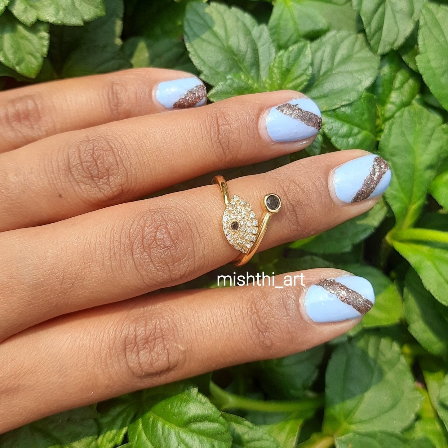 Shell Eye Ring