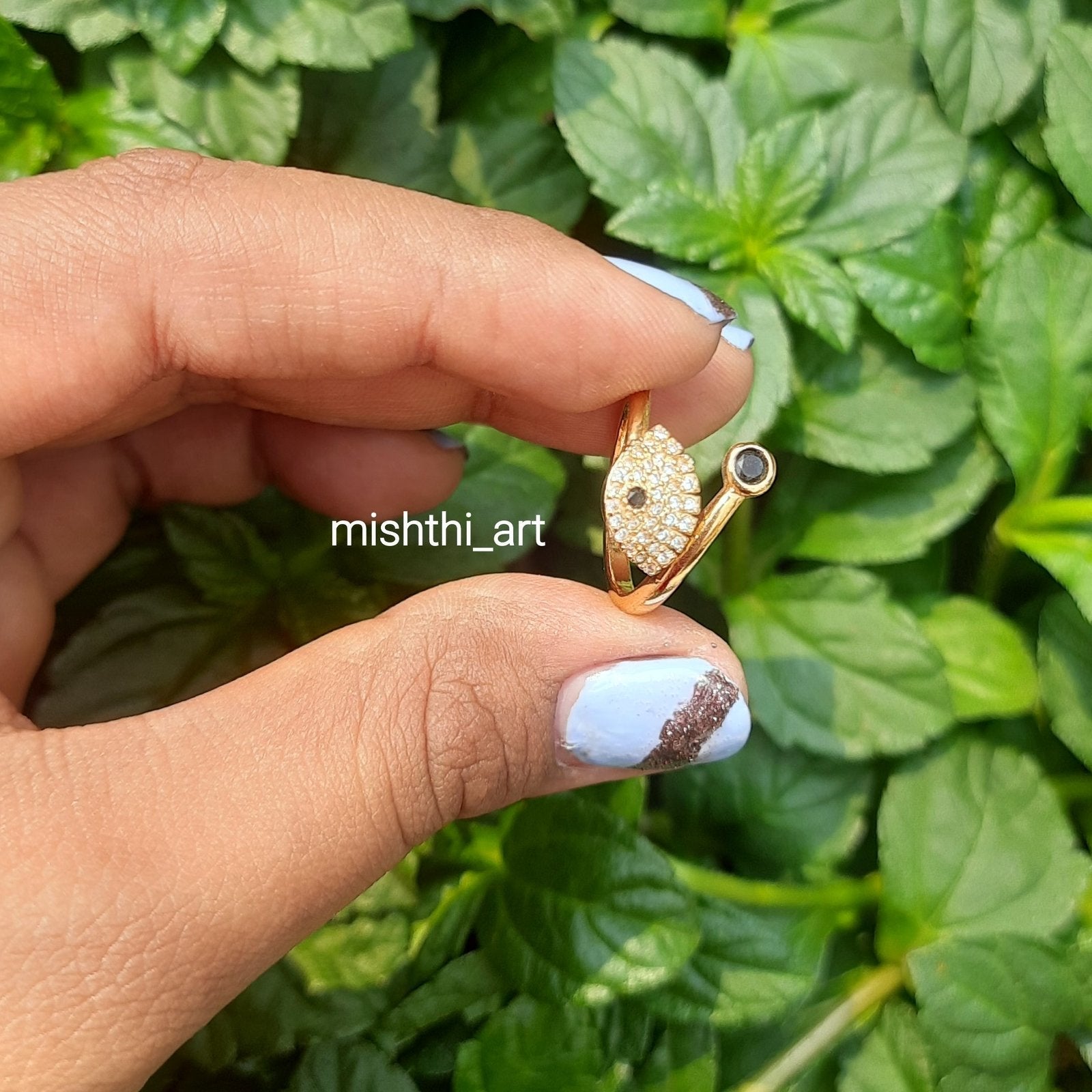 Shell Eye Ring