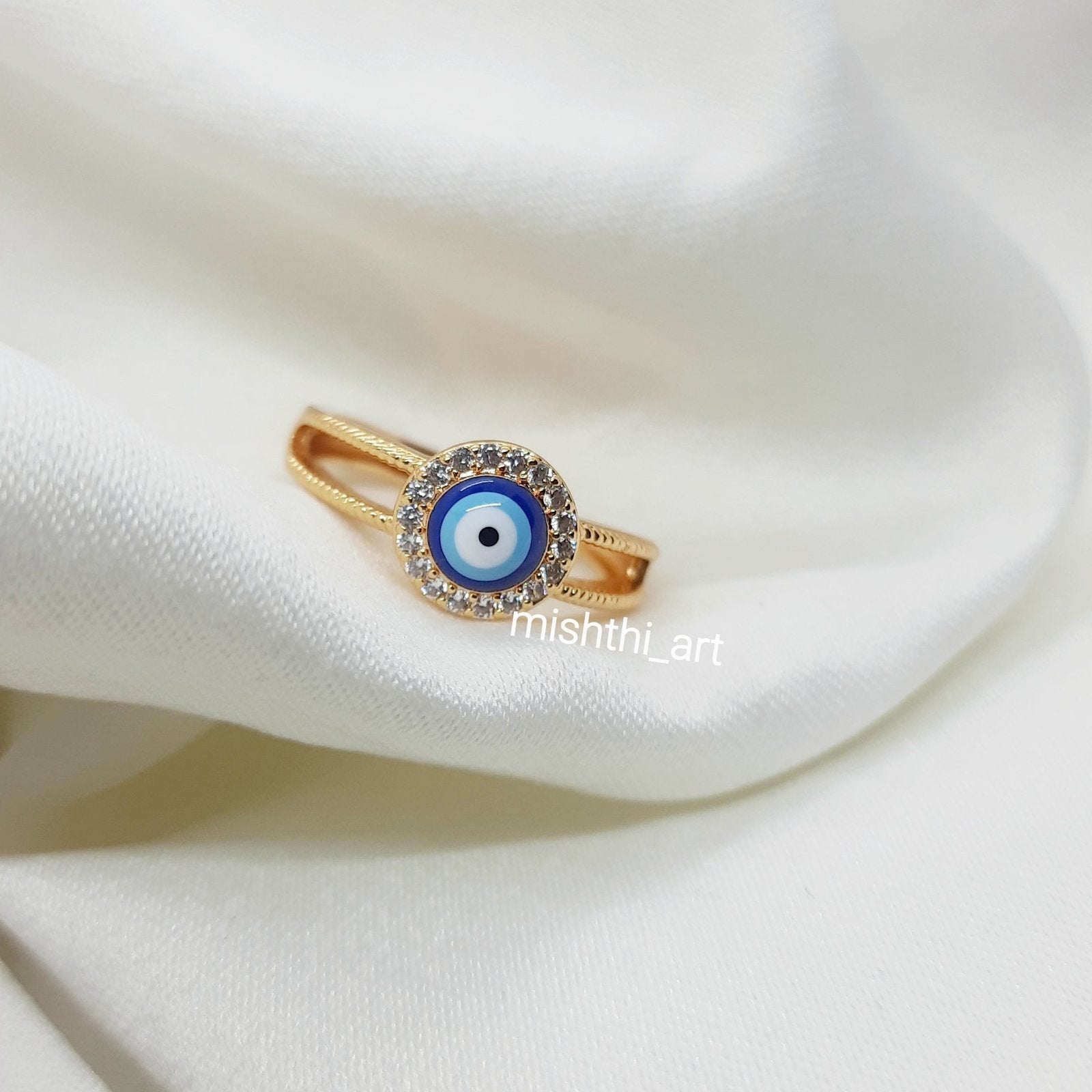 Bead Eye Ring