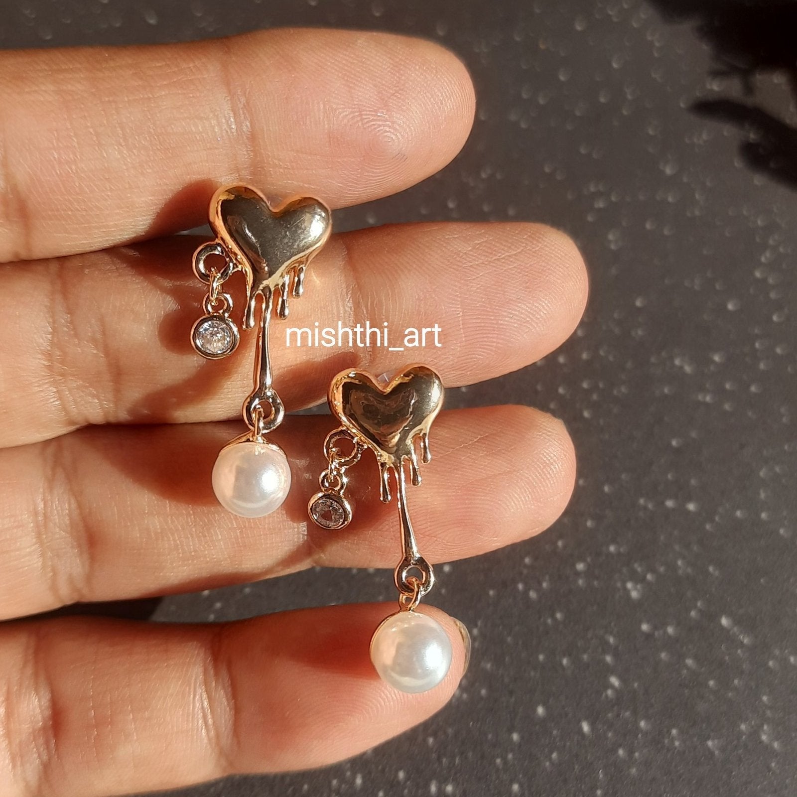 Melt Heart Earrings