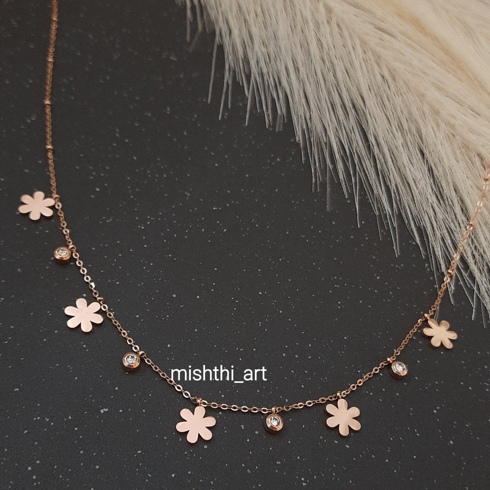 Flower Charms Chain