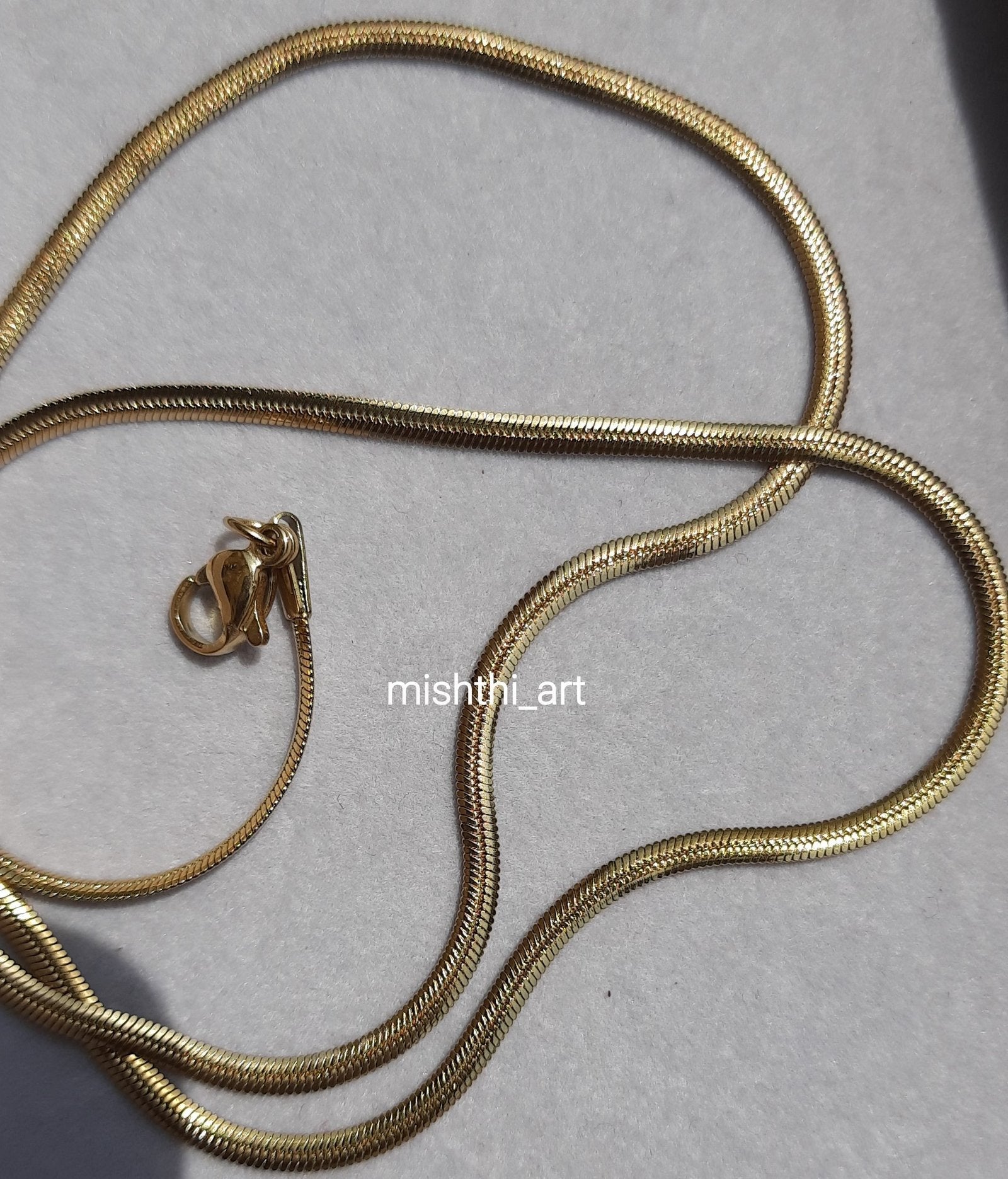 Snake Gold Chain