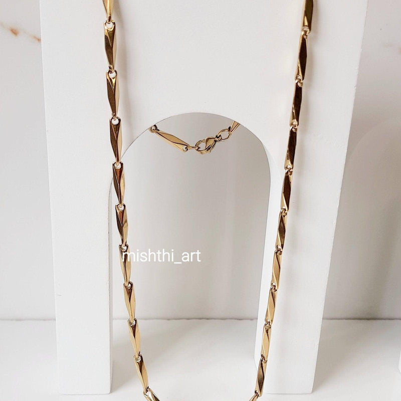 Wheat Bead Men Chain