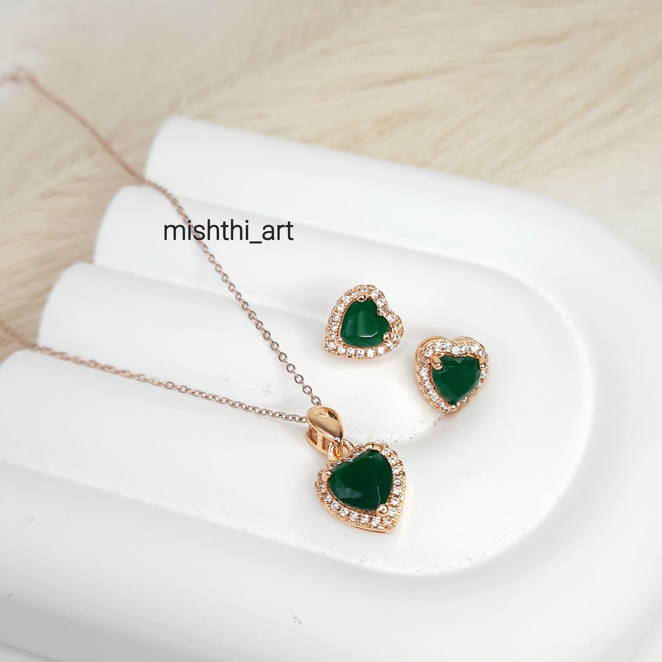 Heart Diamond Set