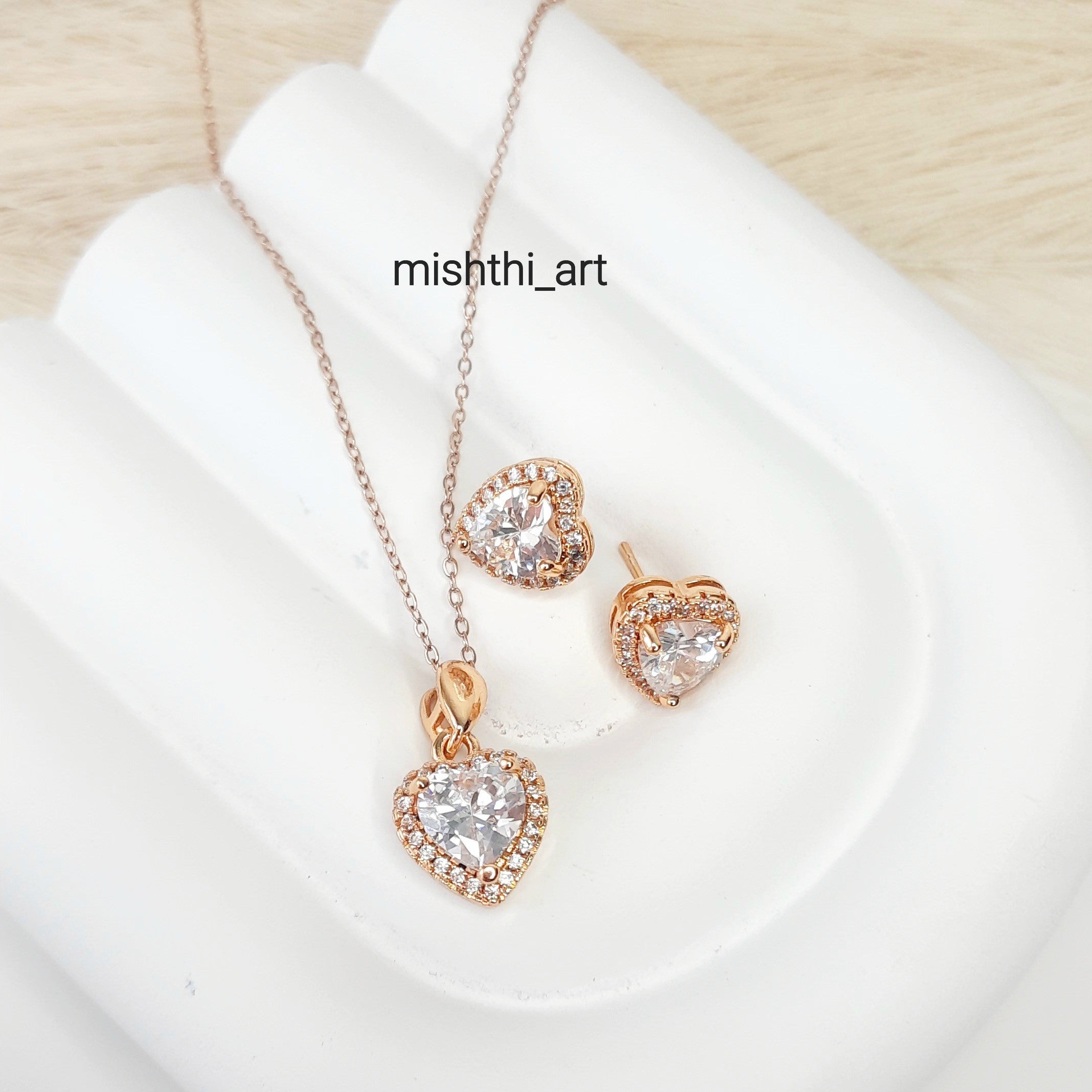 Heart Diamond Set