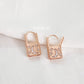 Moon Lock Hoops