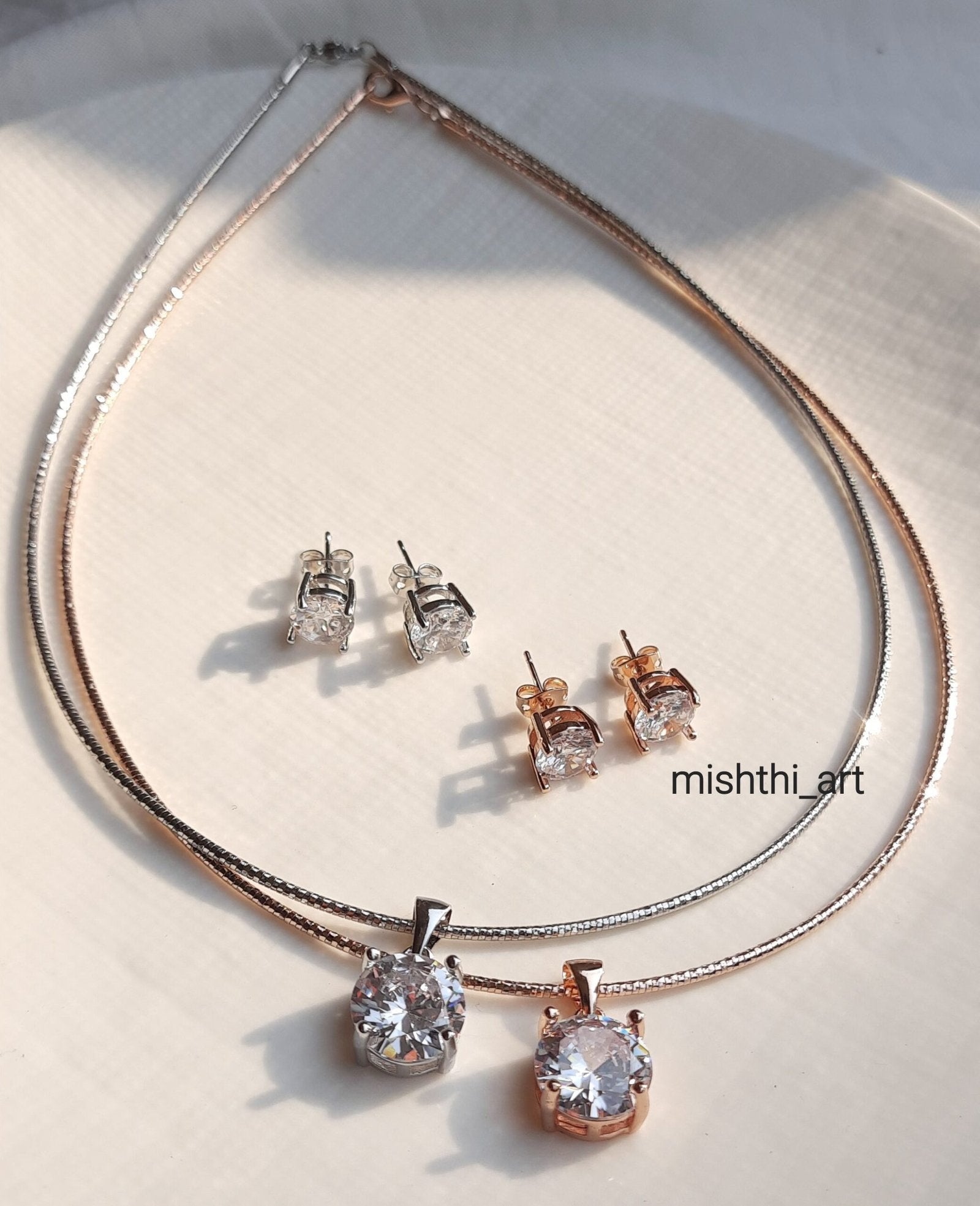 Solitaire Diamond Necklace