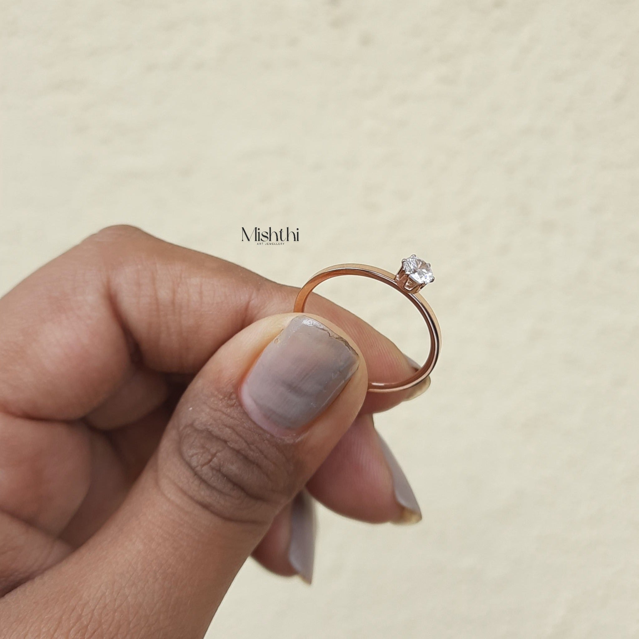 Rose Solid Ring