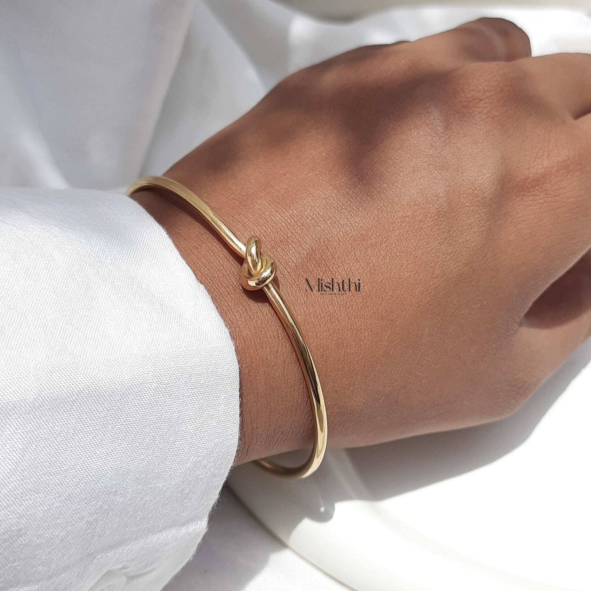 Gold Note Cuff