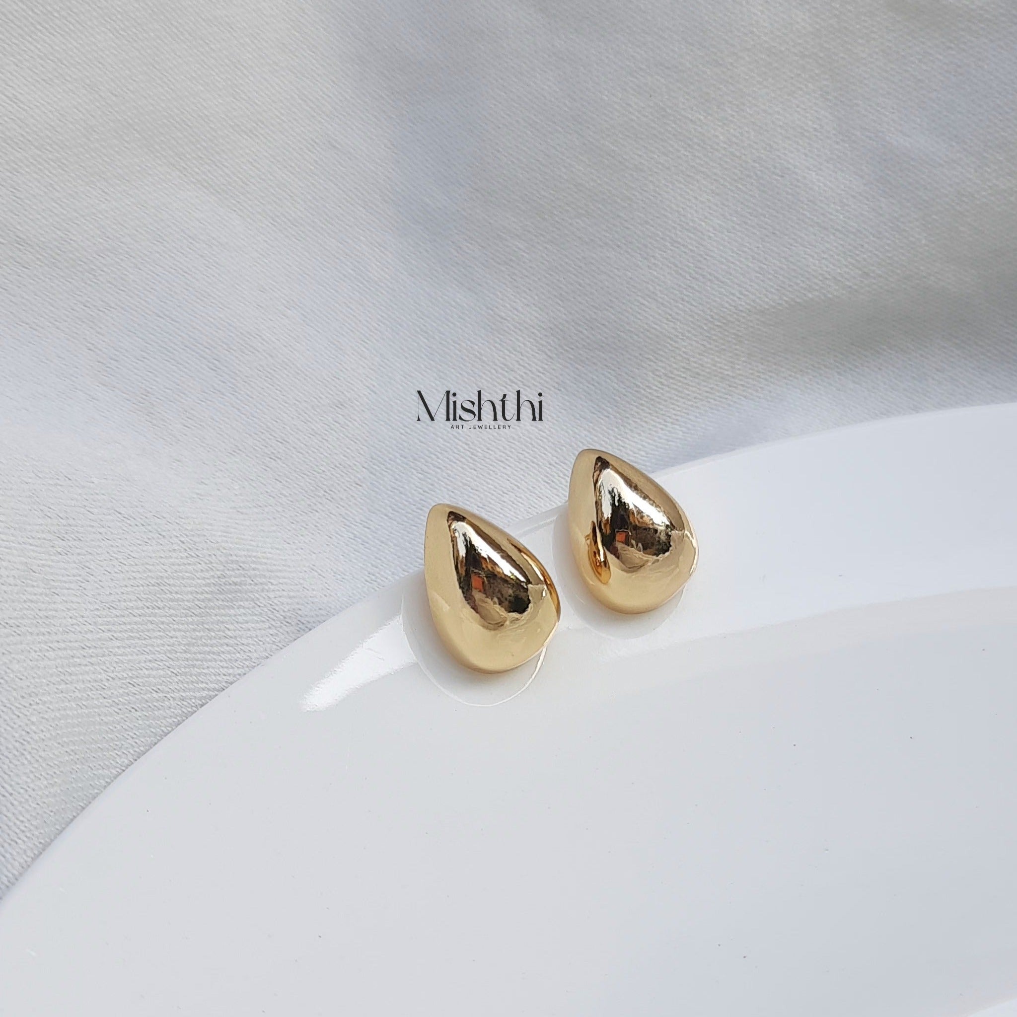 Gold Drop Studs