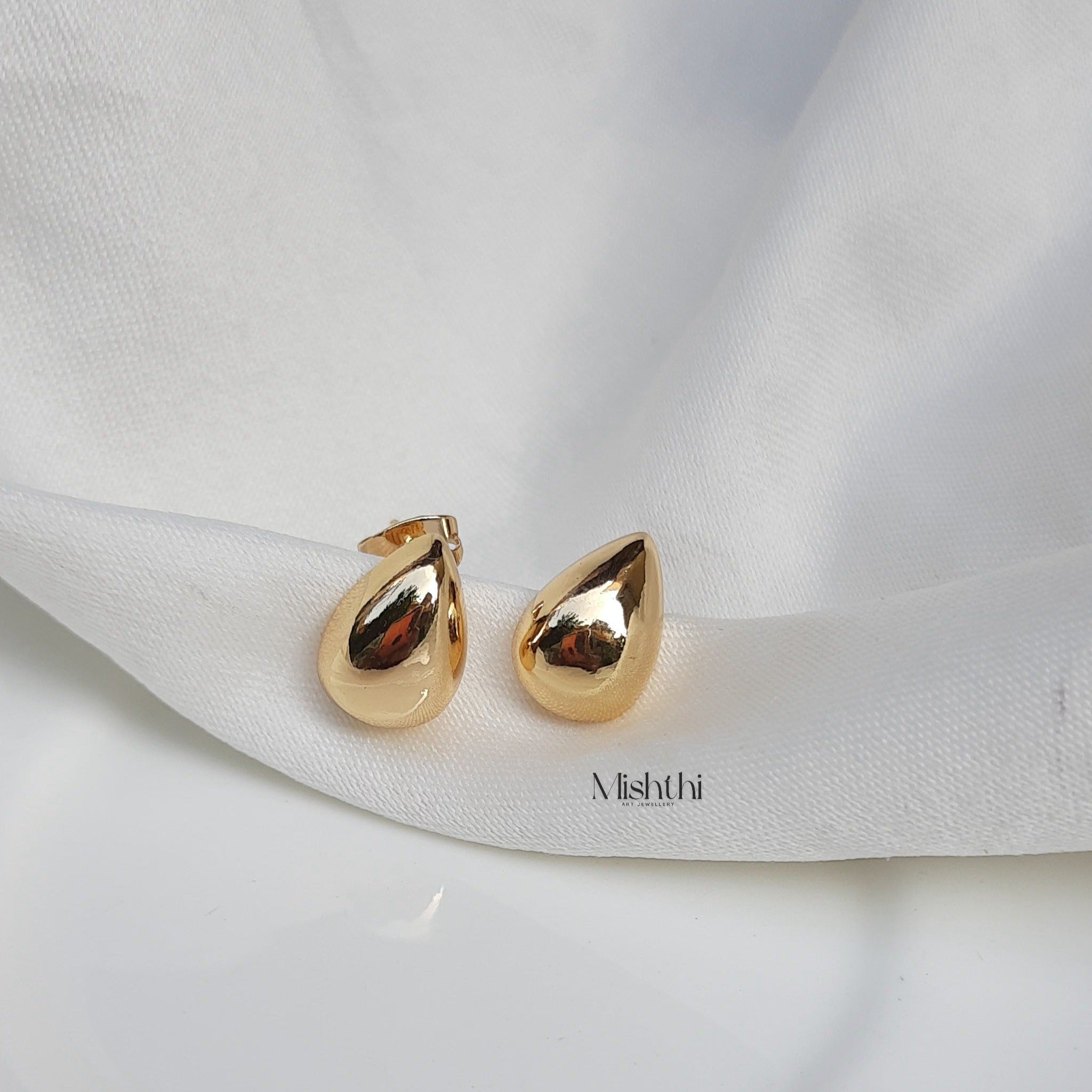 Gold Drop Studs