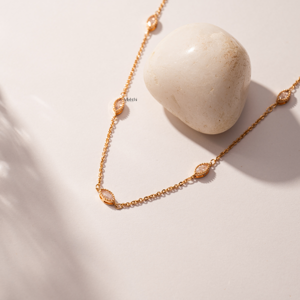 Floral Petal Necklace