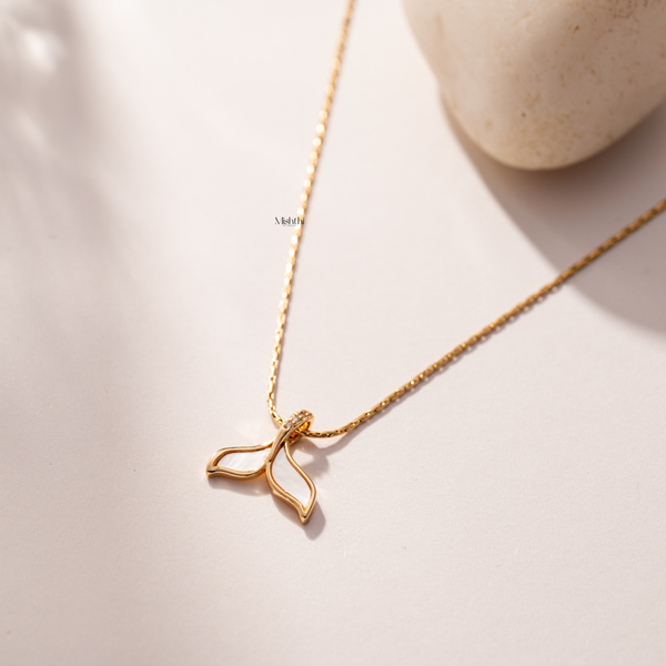 Dolphin Tail Necklace