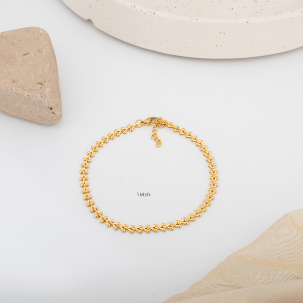Cuban Gold Anklet