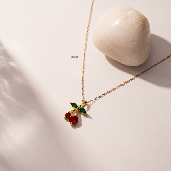 Sweet Cherry Necklace