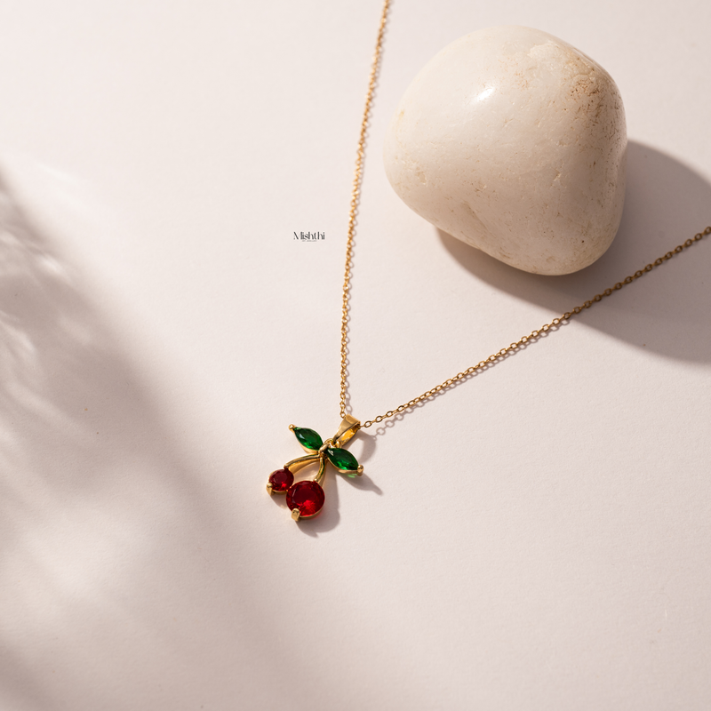 Sweet Cherry Necklace