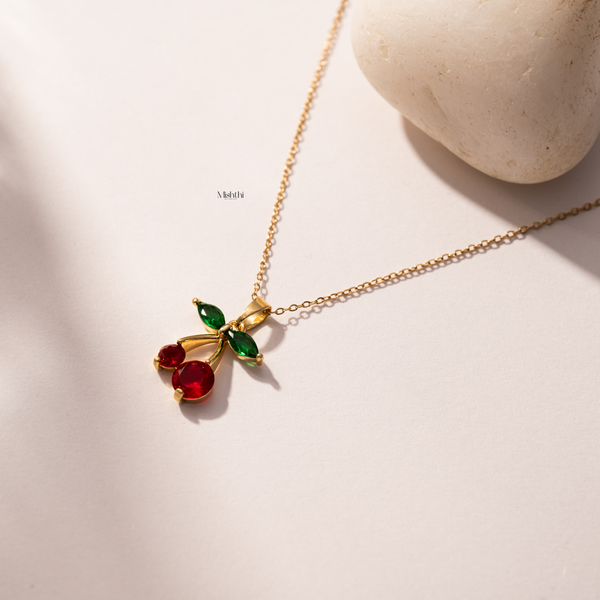Sweet Cherry Necklace