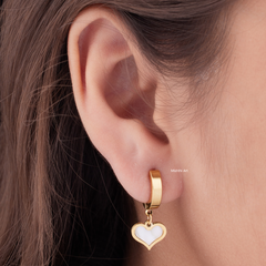 Navel Heart Hoops