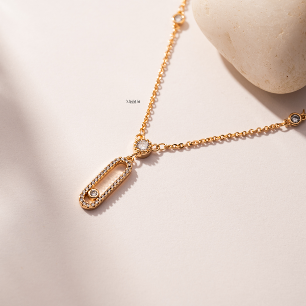 Layes Drop Necklace